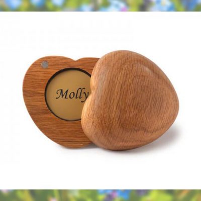 Memorial keepsake photo urn pet loss