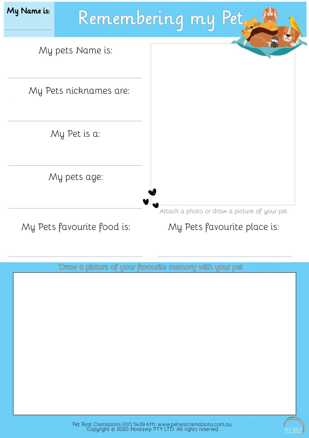 Children and Pet Loss Pet Rest Cremations