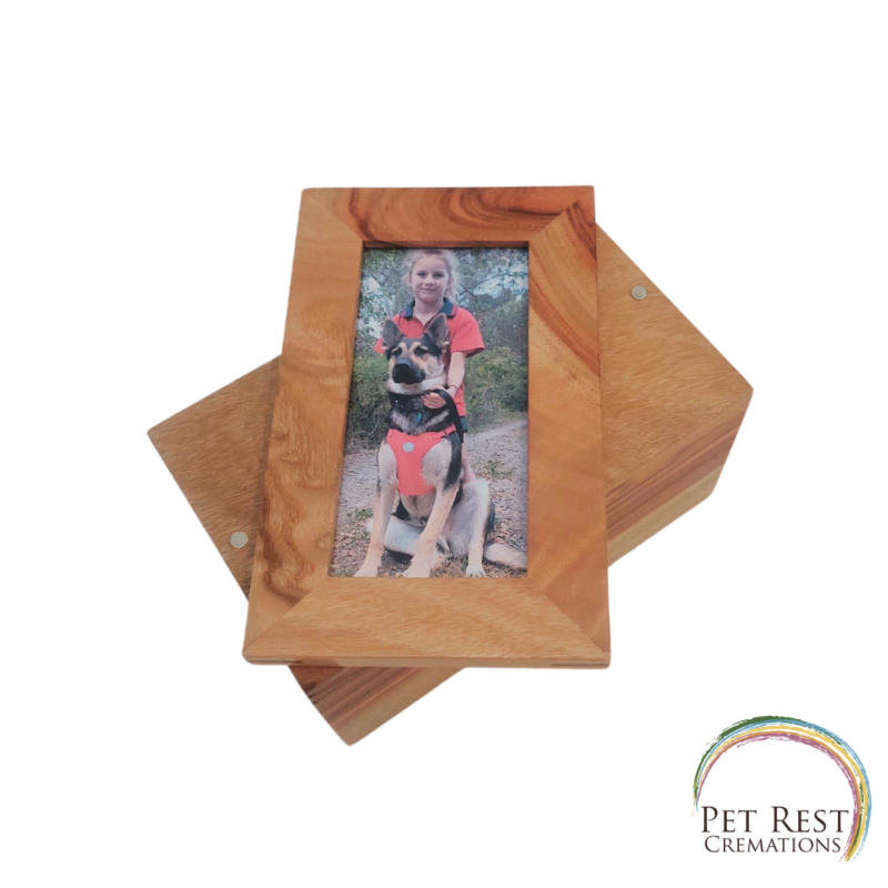 Photo frame Timber Box | Pet Rest Cremations